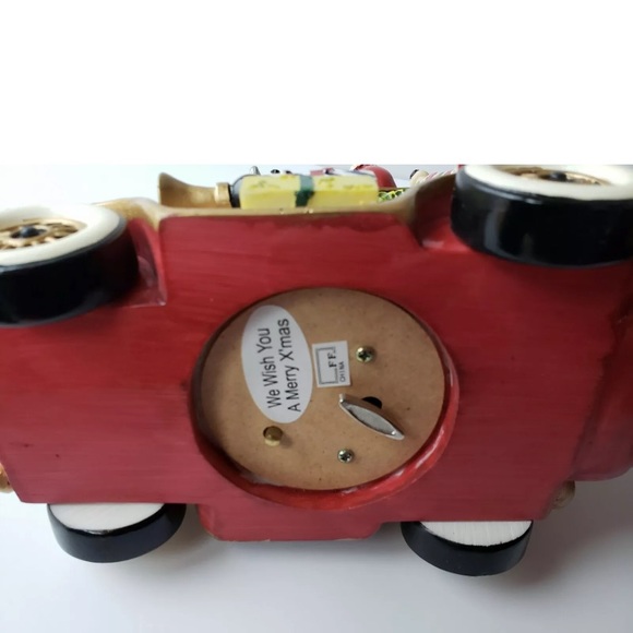 NWB Fitz & Floyd Santa Mobile Musical Figurines - Picture 8 of 8